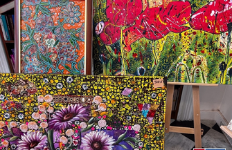 Tworzy sztukę która świeci w nocy i ma kieszonki. Trudno wycenić coś co się zrobiło z miłością