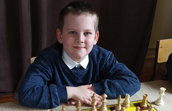 Trzecie miejsce Franka Skorupińskiego. Młody szachista Hetmana znów błyszczy