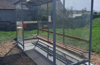 Nowe wiaty w Dryżynie i Małych Drzewcach