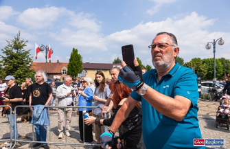 Nowy odcisk dłoni w sławskiej Alei Gwiazd Bluesa. Mirosław Rzepa wśród legend ZDJĘCIA