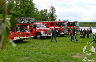 Strażacy ratownicy i mieszkańcy. Sława uczciła Dzień Strażaka