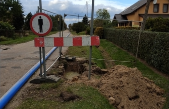 Nowa sieć wodociągowa w Dryżynie. Ponad 3 kilometry gotowe