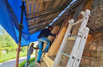 Konstrukcja dachu zabezpieczona. Rusza kolejny etap konserwacji