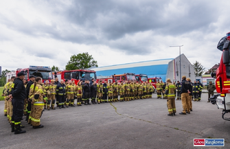 Strażacy ćwiczyli walkęz pożarem lasu. W manewrach wzięło udział 20 zastępów ZDJĘCIA