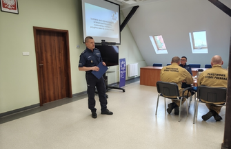 Służby szykują się na lato. W KPP we Wschowie rozmawiali o bezpieczeństwie