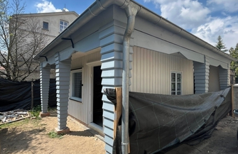 Końcówka prac na ul. Głogowskiej. Biały Domek prawie gotowy