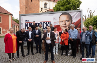 Politycy PiS mobilizują przed drugą turą. Wschowa 1 czerwca zagłosuje na Karola Nawrockiego