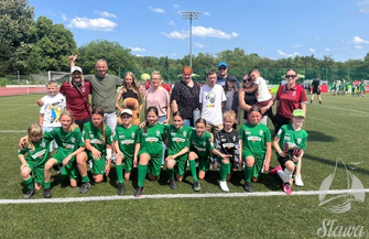 Sukces sławskich piłkarek