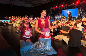 Wschowskie cheerleaderki triumfują w Kobylnicy. Julia Tkacz z medalami mimo kontuzji
