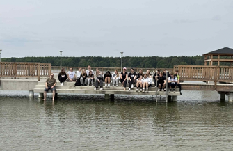 Młodzież stawia na rower Projekt EKO Zanpołączył dwie szkoły