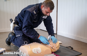 Sierż. szt Robert Wojciechowski najlepszym policjantem lubuskiej drogówki