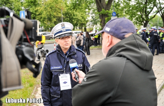 Sierż. szt Robert Wojciechowski najlepszym policjantem lubuskiej drogówki