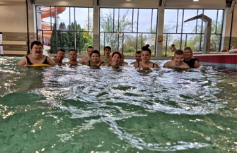 Rehabilitacja 25 plus. Absolwenci SOSW uczestniczą w zajęciach sportowo-relaksacyjnych