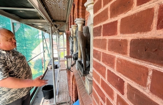 Renowacja kościoła w Lginiu wyprzedza harmonogram o dwa miesiące