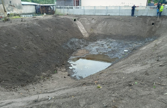 Trwająprace przy gminnych stawach