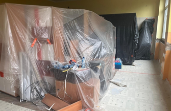 Termomodernizacja szkoły w Osowej Sieni. Wykonawca już na placu budowy