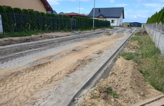 Przebudowa drogi w Goli. Co słychać na placu budowy