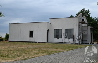 Dom Pogrzebowy przechodzi remont. Prace wykonuje lokalna firma