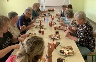 Seniorzy z gminy Szlichtyngowa aktywnie. Piknik warsztaty i profilaktyka