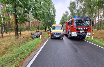 Dachowanie na trasie Wygnańczyce Stare Strącze ZDJĘCIA