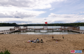Tymczasowe zamknięcie kąpieliska w Lginiu. Wtykło Prawdopodobną przyczyną był duży jednorazowy zrzut nieczystości