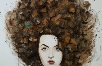 Przemysław Adamowski ozdabia wschowskie liceum. Kolejny mural powstał w bibliotece