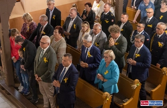 Dożynki Powiatowo-Gminne w Olbrachcicach. Rolnicy świętowali mimo kapryśnej pogody ZDJĘCIA