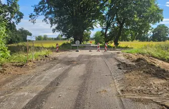 Remont mostu w Wyszanowie. Kierowcy pojadą przez Niechlów