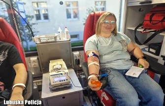 Oddali krew przed komendą. Zebrano ponad 8 litrów życiodajnego płynu
