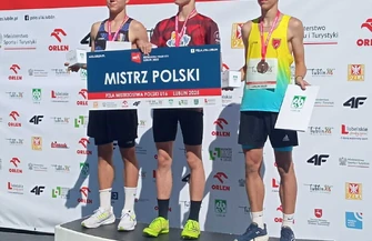 Wschowski lekkoatleta numer jeden w Polsce. Gustaw Dziełakowski z podwójnym mistrzostwem