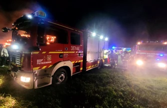 Dwa stogi dwie noce. Seryjny podpalacz znów się uaktywnił