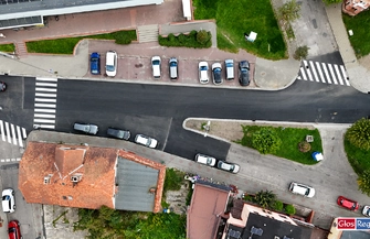 Plac Grunwaldupo przebudowie. Powiat Wschowski zakończył serię inwestycji drogowych