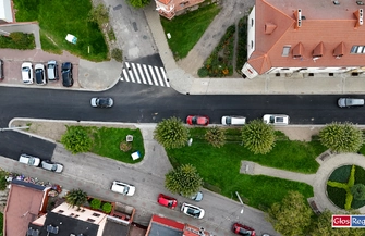 Plac Grunwaldupo przebudowie. Powiat Wschowski zakończył serię inwestycji drogowych