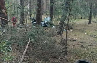 Śmiertelny wypadek pod Lubiatowem. Kierowca zginął na miejscu