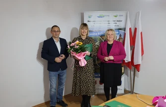 Dzień Edukacji Narodowej w Szlichtyngowej. Burmistrz spotkała się z dyrektorami szkół