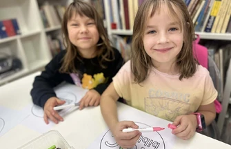 Noc Bibliotek we Wschowie. Dzieci stworzyły własną grę planszową