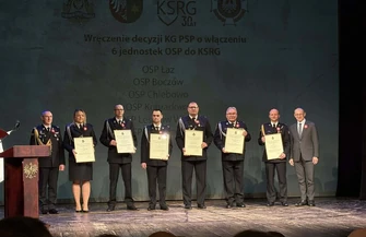 OSP Konradowo włączone do Krajowego Systemu Ratowniczo-Gaśniczego