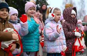 Mikołaj ruszył w trasę po gminie Sława. Trzy dni pełne uśmiechów FOTO