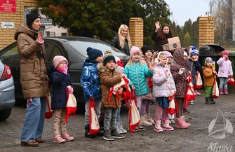 Mikołaj ruszył w trasę po gminie Sława. Trzy dni pełne uśmiechów FOTO