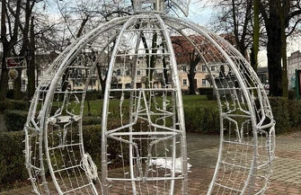 Szlichtyngowa świeci na święta. W centrum stanęła choinka 3D