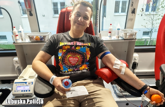 Oddali ponad 10 litrów krwi. Udana akcja przed wschowską komendą