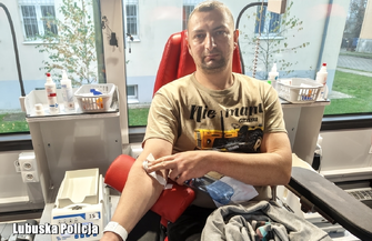 Oddali ponad 10 litrów krwi. Udana akcja przed wschowską komendą