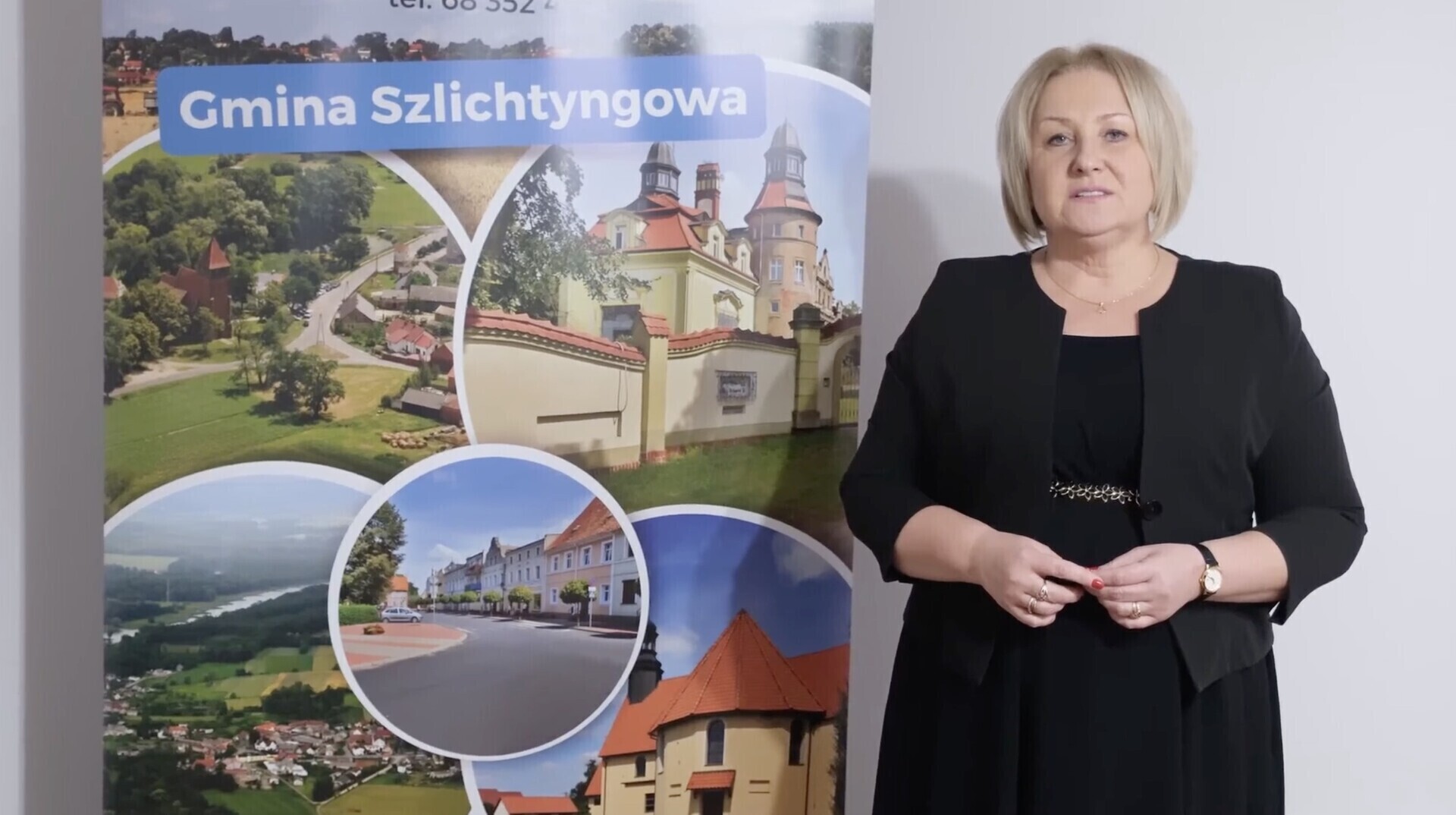 Jolanta Wielgus Burmistrz Miasta i Gminy Szlichtyngowa