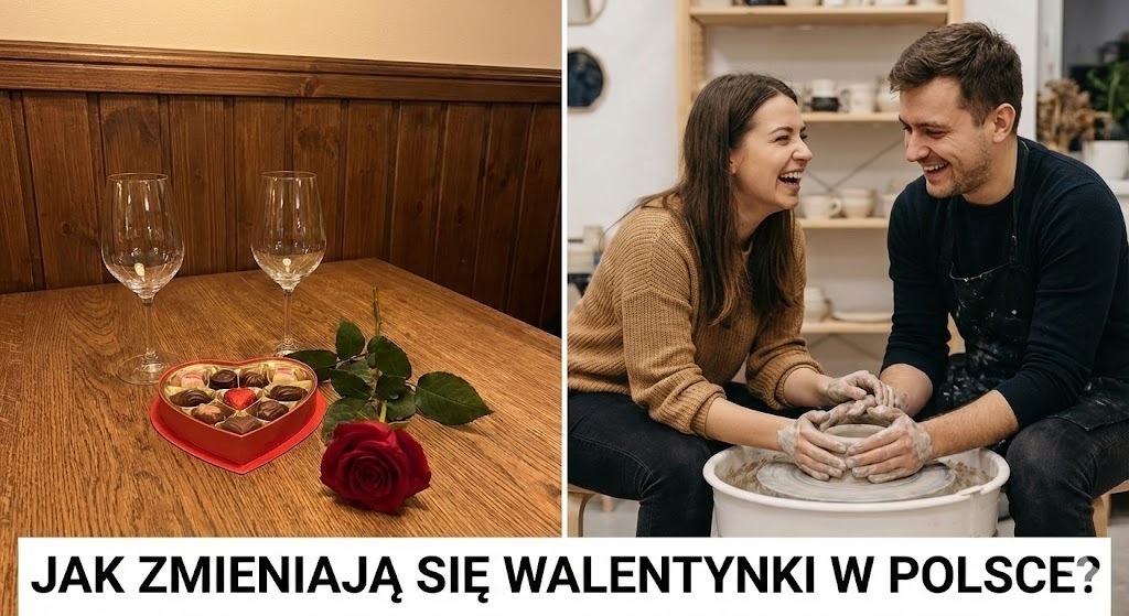Jak zmieniają się Walentynki w Polsce Od klasycznej kolacji do wspólnych doświadczeń