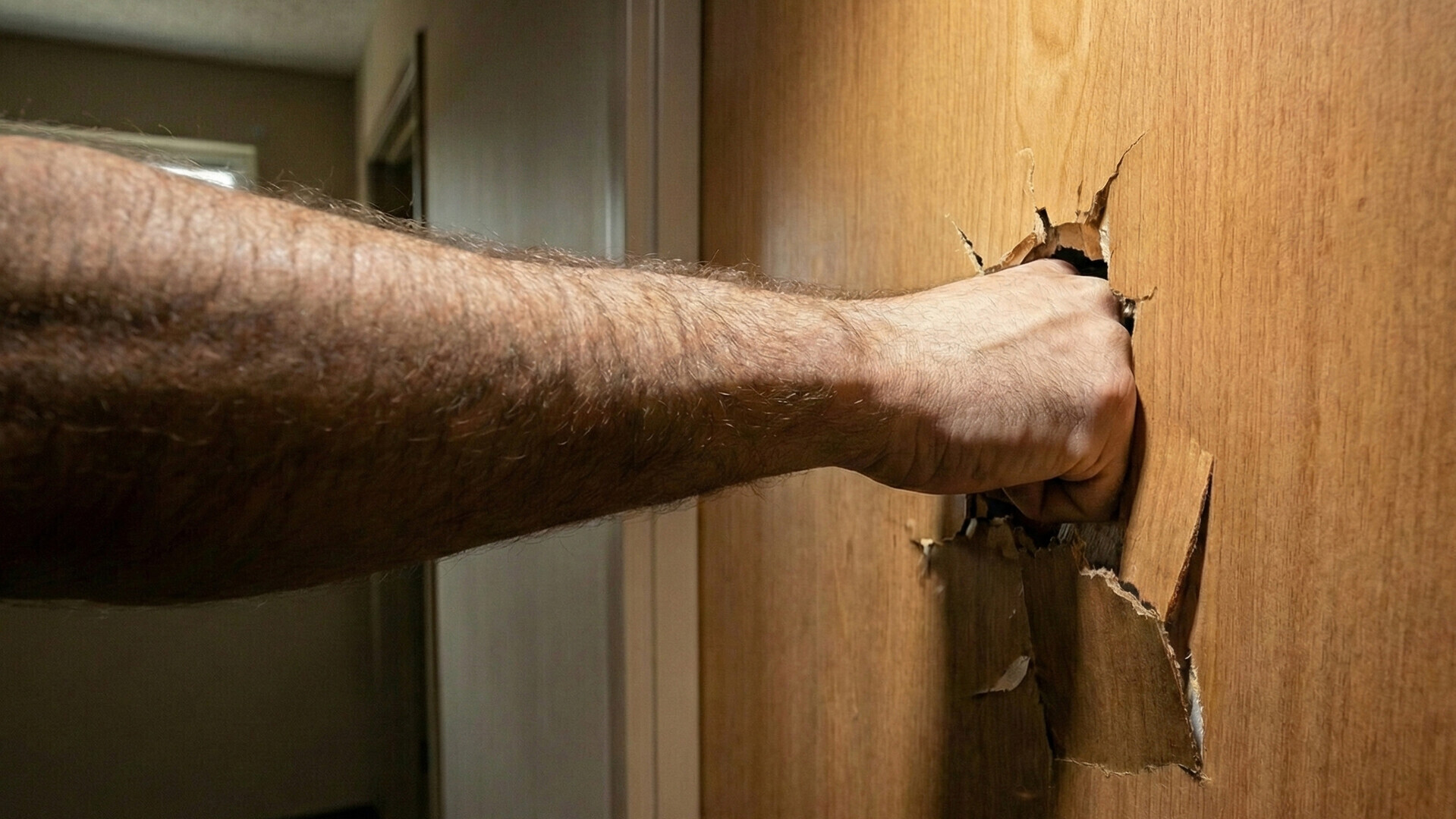 Demolka w hotelu pracowniczym potem groźby. 25-letni Gruzin z zarzutami