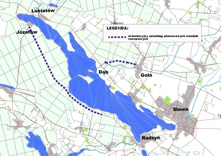 7 km dróg rowerowych w gminie Sława. Trwa przetarg na budowę