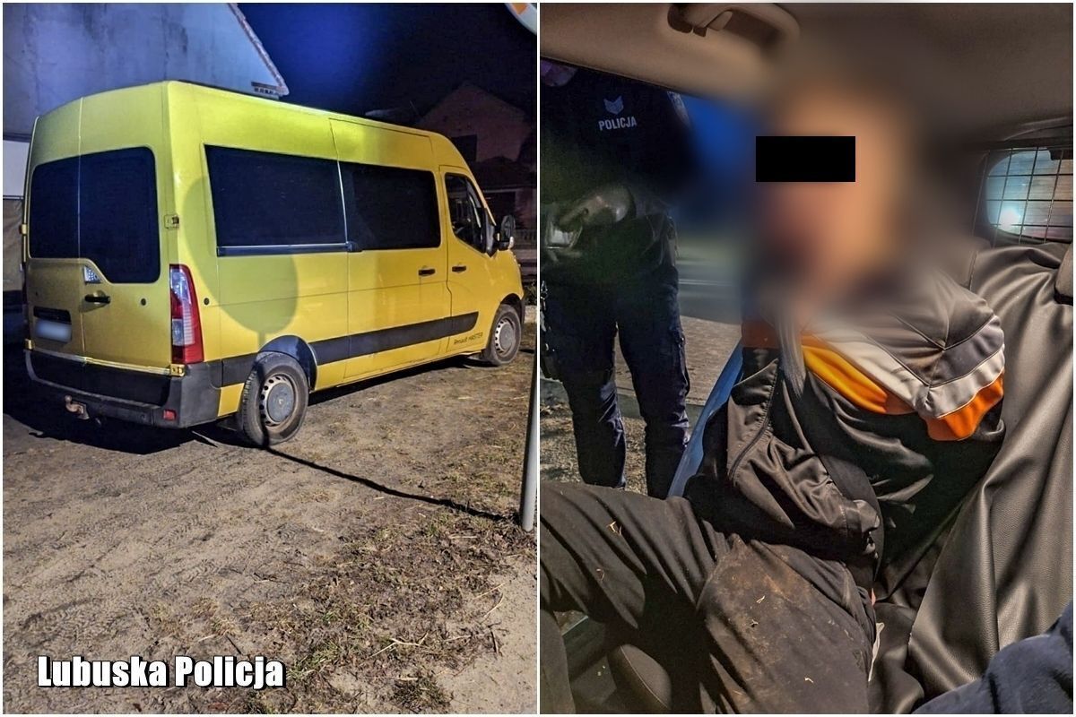 Agresywny i pijany potrącił pieszego w Sławie. Obezwładniły go policjantki