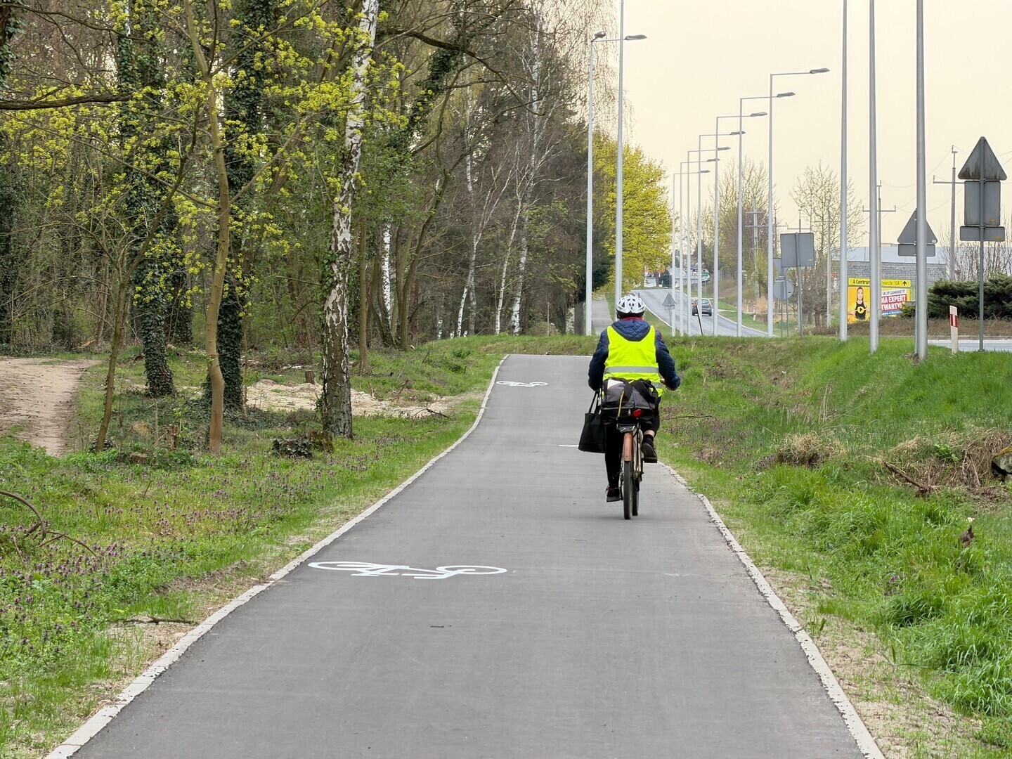 Ścieżka rowerowa WschowaHetmanice oddana do użytku. Burmistrz Antkowiak Szerokiej drogi