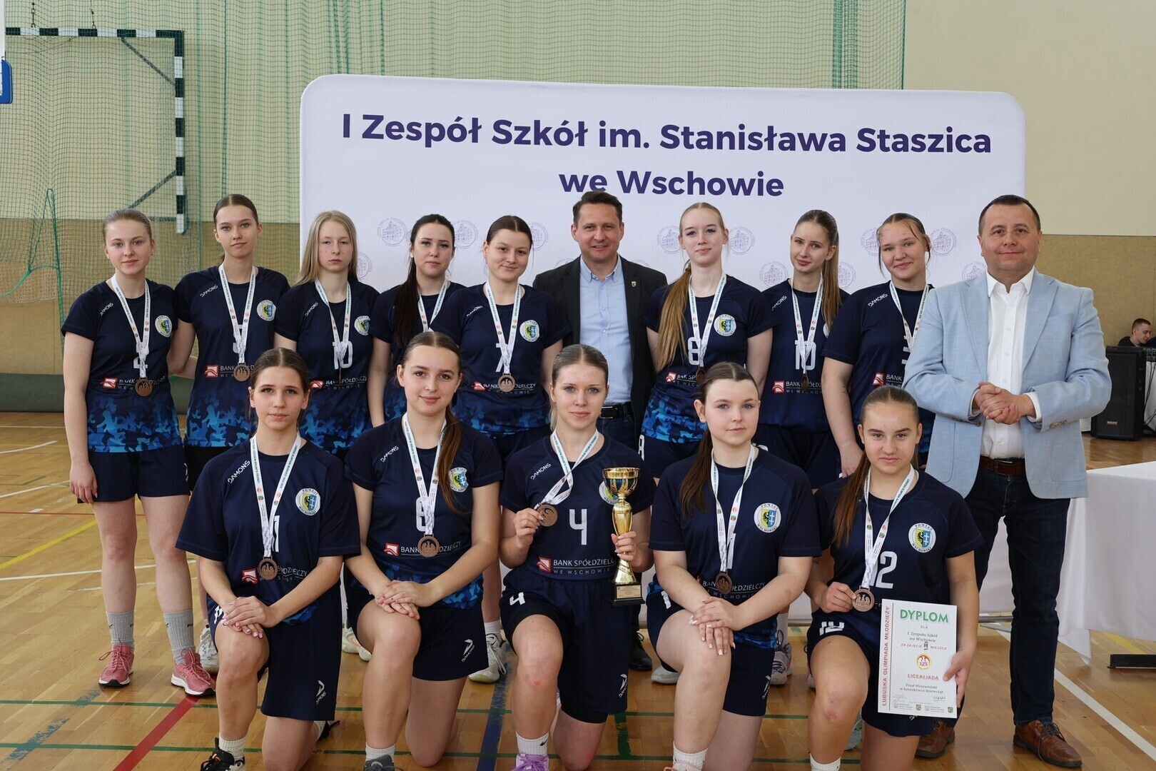 Czwarty medal z rzędu. Koszykarki I ZS Wschowa z brązem w finale wojewódzkim LOM