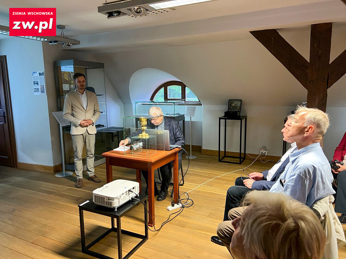 500-letni kielich i archidiakon Lamprecht. Ks. dr Henryk Gerlic w Muzeum Ziemi Wschowskiej WIDEO